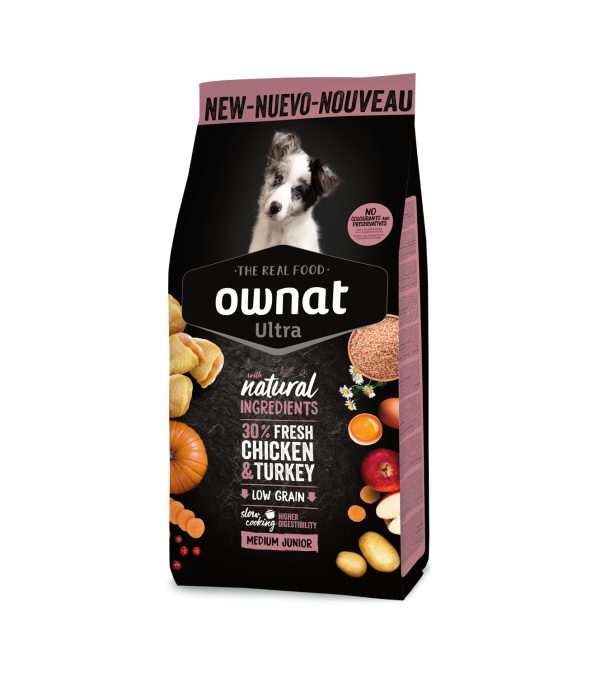 OWNAT ULTRA MEDIUM JUNIOR (DOG)